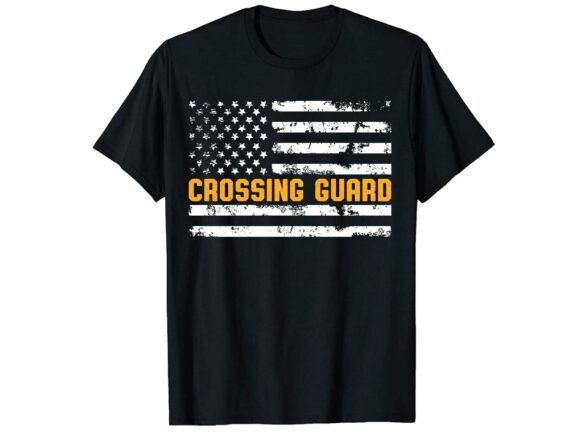 Crossing Guard Career T-shirt: A Versatile Design for Every Professional