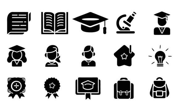 Minimal Education Icon Pack: A Practical Design Resource for Educational Content