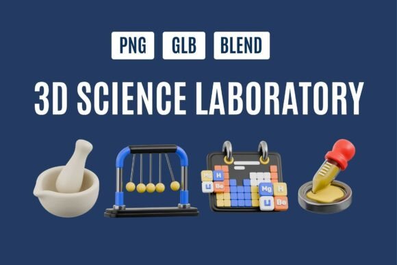 Scientific Experiment 3D Set 03: Tools for Creative Science Projects