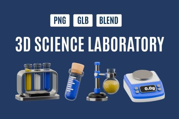 Scientific Experiment 3D Set 05
