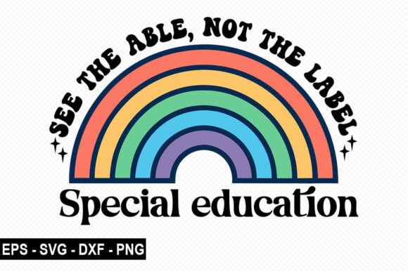 See the Able Not the Label T Shirt Design