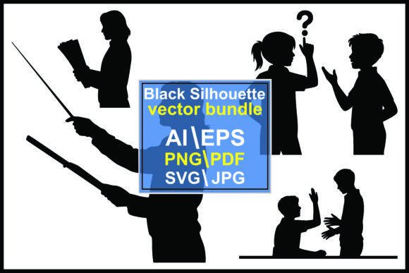 Silhouettes People Educational Settings: A Practical Evaluation