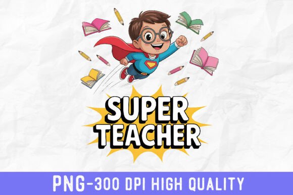 Super Teacher PNG: Strategic Value for Educators and Creative Professionals